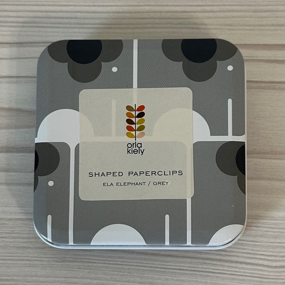 2017 Orla Kiely Ela Elephant Shaped Paper Clips - Picture 2 of 3